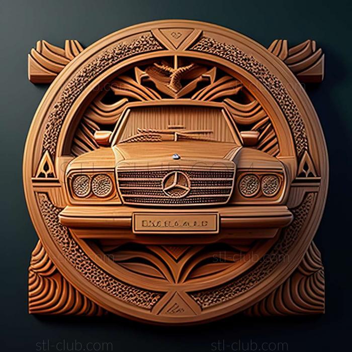 3D модель Mercedes Benz R129 (STL)